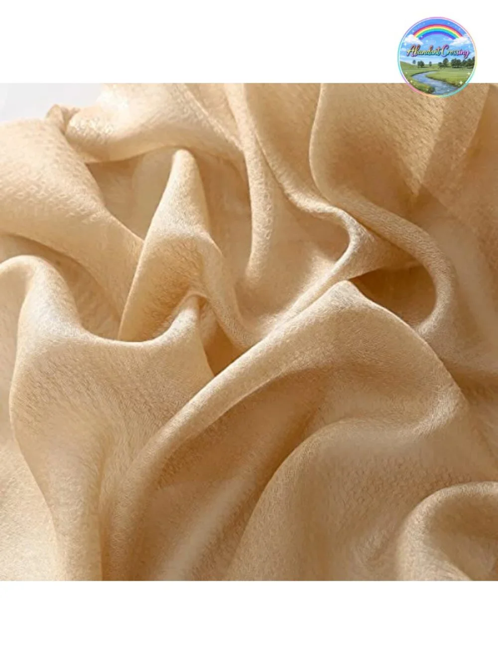 Embroidered Silk Blend Scarf, 75x28 Inch Long Shawl & Wrap, Breathable & Soft